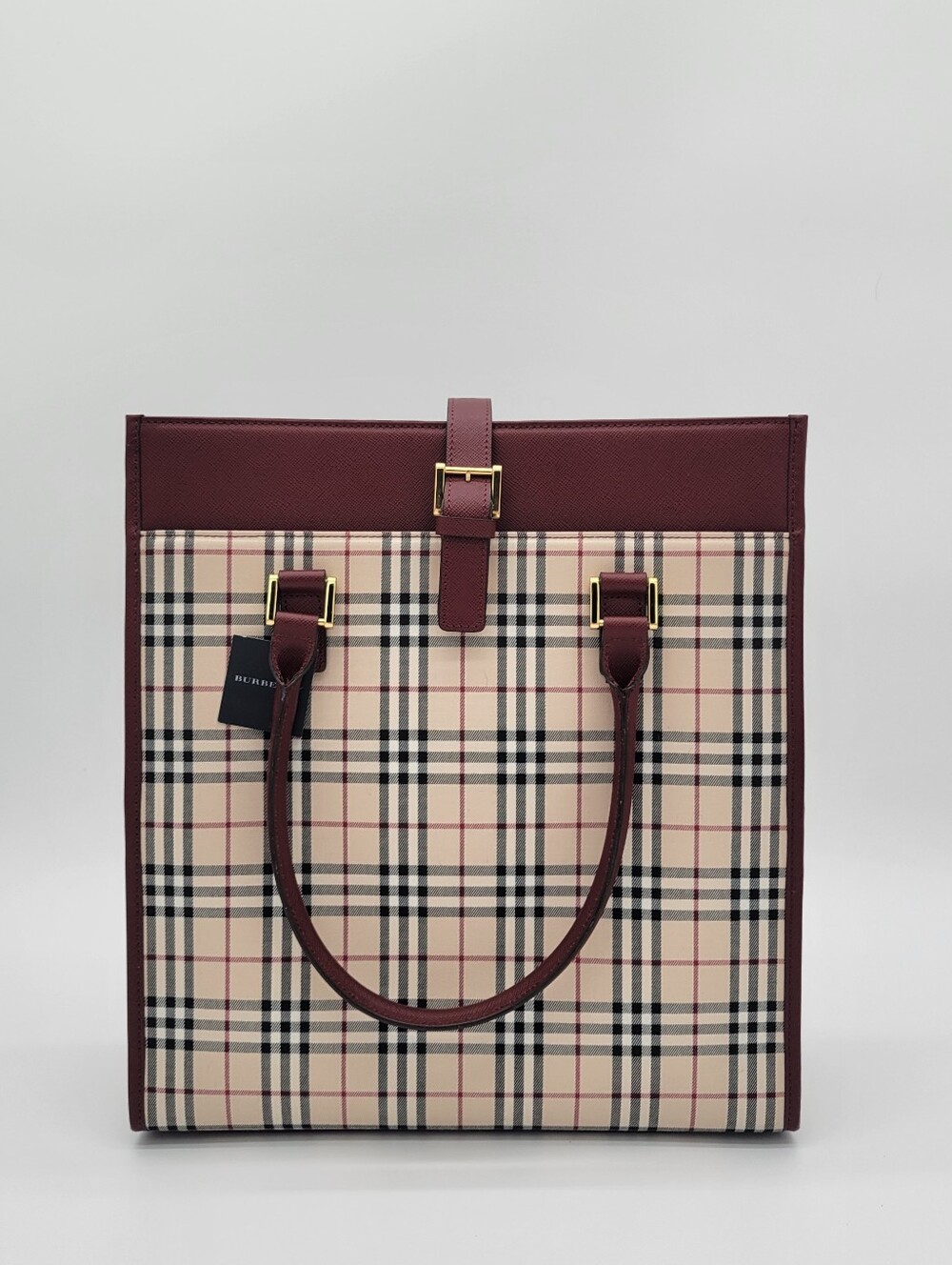 Burberry House Check Buckle Tote
